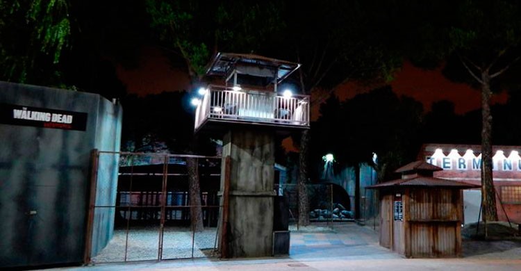 The Walking Dead Experiencie (Fuente: Parque de Atracciones de Madrid)