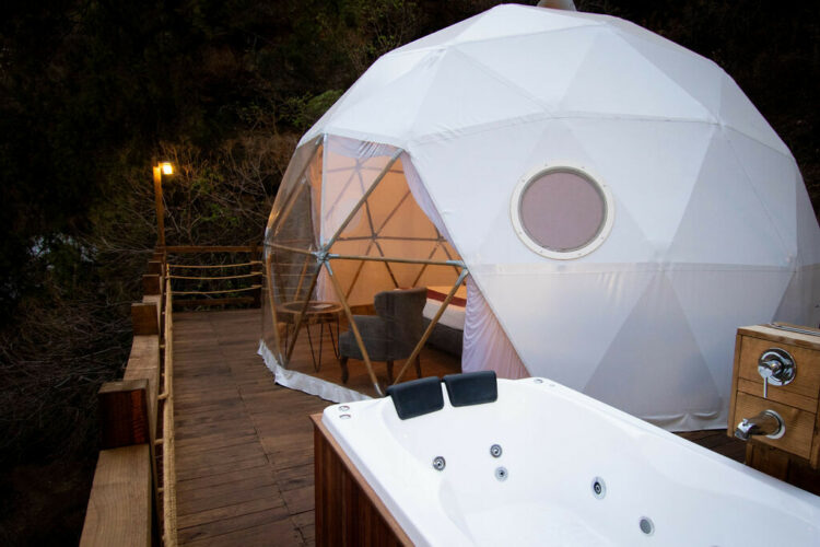 Disfruta de una noche de Glamping para 2 personas por $2,900