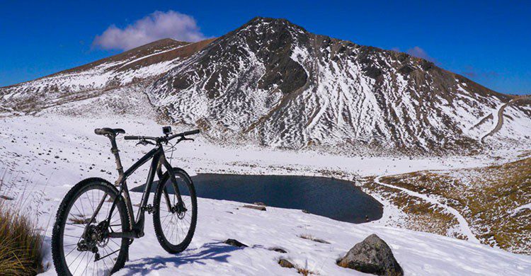 Nevado de Toluca paseo en bici