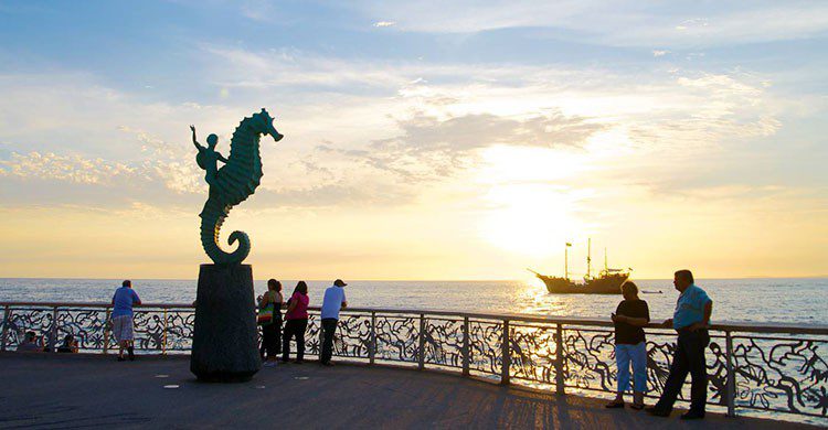 Malecón en Puerto Vallarta