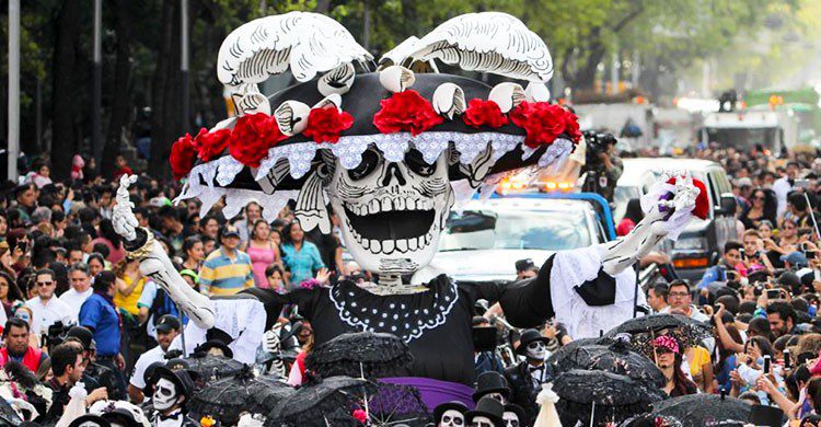 Desfile de muertos.