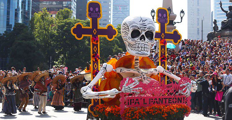 Desfile de muertos.