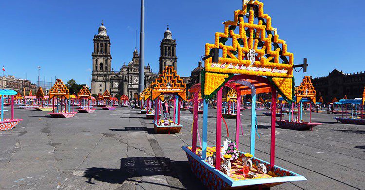 Desfile de muertos.