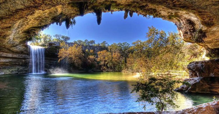 Piscina natural.