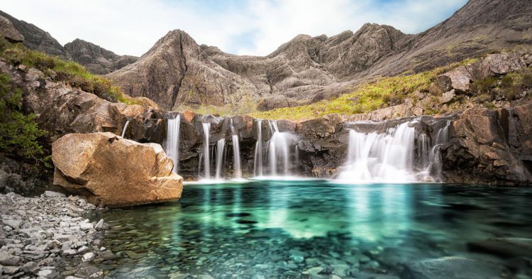 Piscina natural.