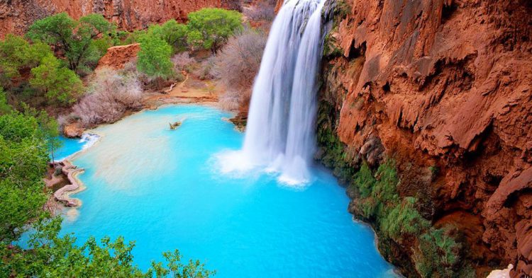 Piscina natural.
