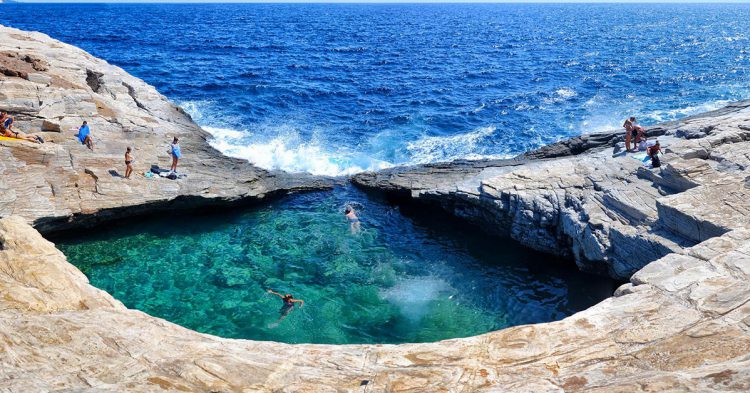 Piscina natural.