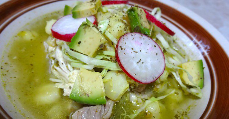 pozole vegetariano