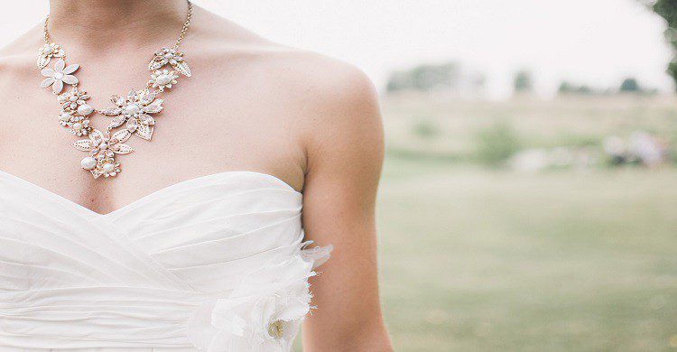 Novia con vestido