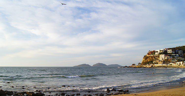 Playa en Mazatlán.