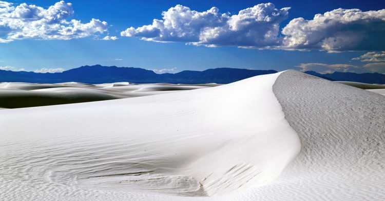 Dunas de Yeso en Cuatrociénegas, Coahuila.