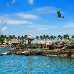 Playa de la Riviera Maya en el estado de Quintana Roo.