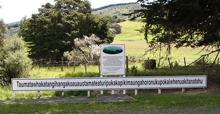 16.-Taumatawhakatangihangakoauauotamateaturipukakapikimaungahoronukupokaiwhenuakitanatahu, Nueva Zelanda