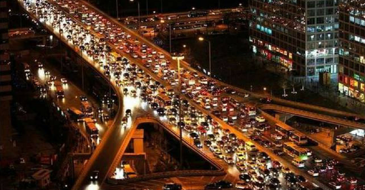 tráfico vial