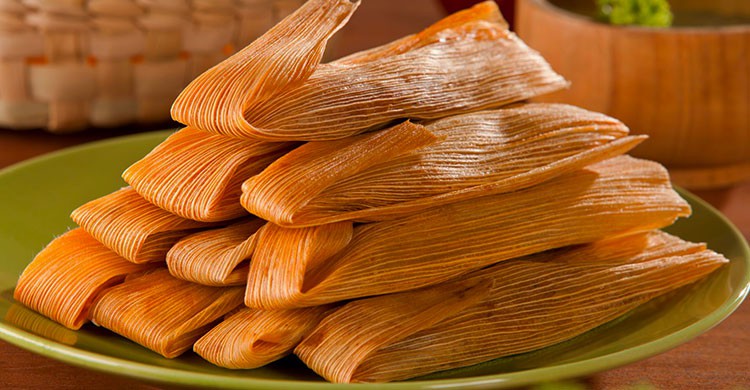 Deliciosos tamales.