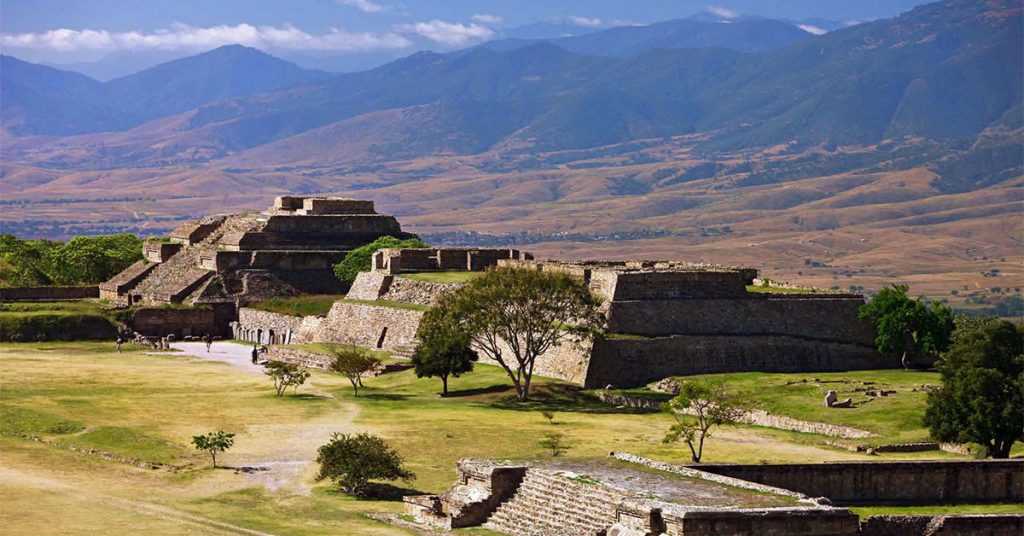 Zona arqueológica en Oaxaca