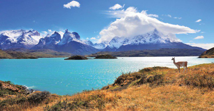 Paisaje montañoso de Chile