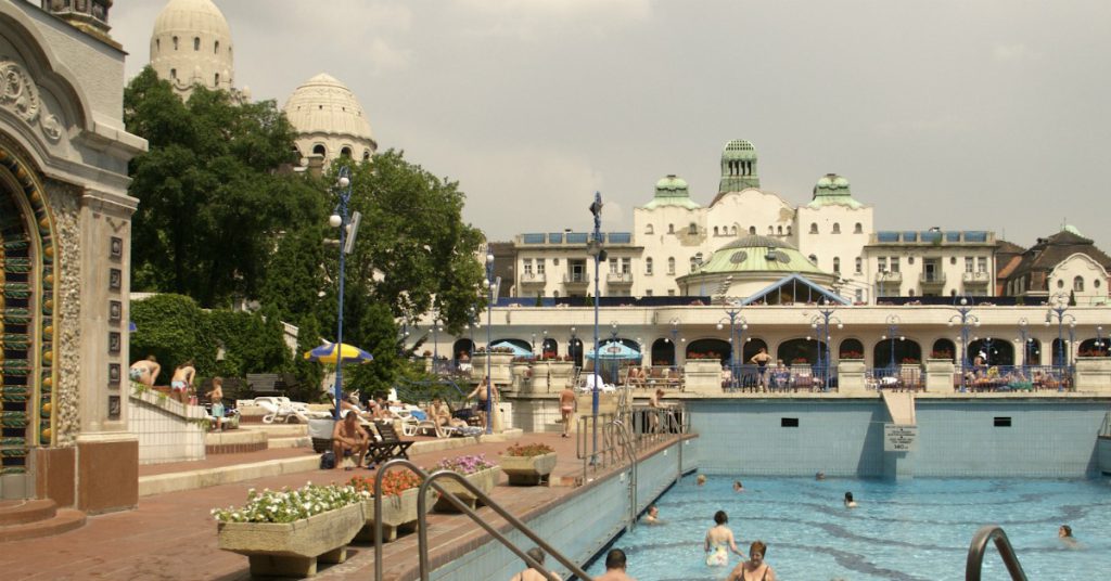 Baños Gllert Budapest Hungria