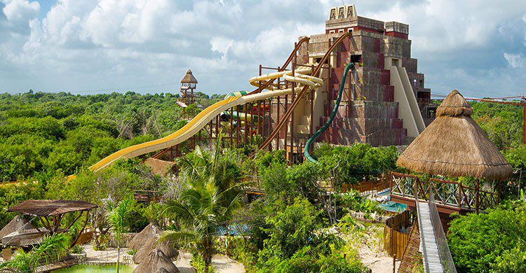 Parque de atracciones en Quintana Roo.