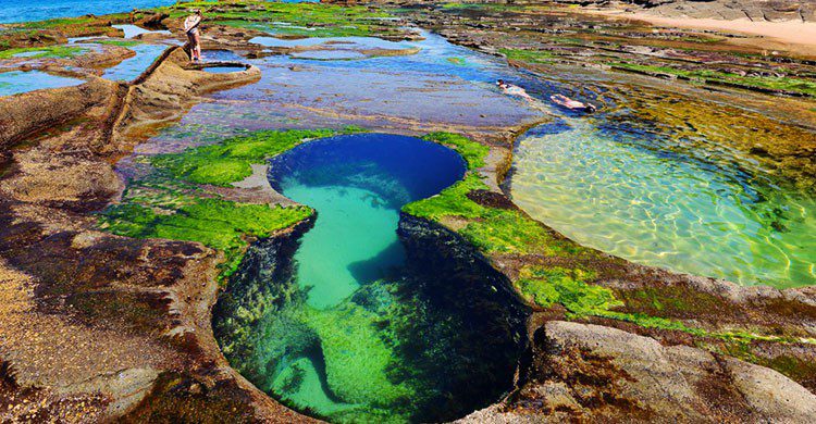 Espectacular paisaje australiano.
