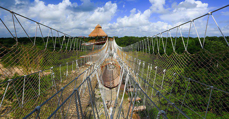 Parque de atracciones en Quintana Roo.