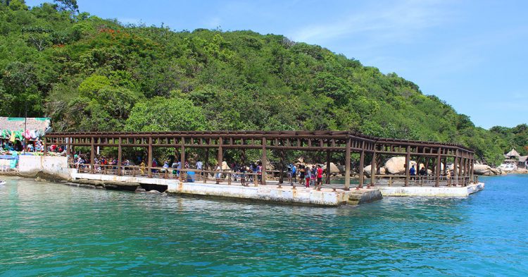 Espectacular isla en Acapulco.