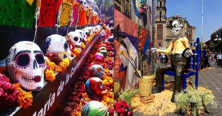 Ofrendas Día de Muertos.
