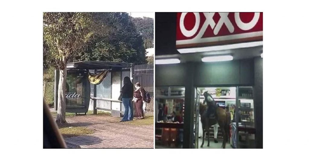 “Si señor yo soy de rancho, soy de a botas y a caballo…” y en mi hermoso corcel me voy a comprar mis cheves al Oxxo ¡qué no!