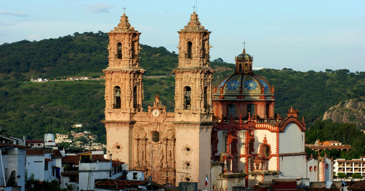 Templo de Santa Prisca vista panorámica de día