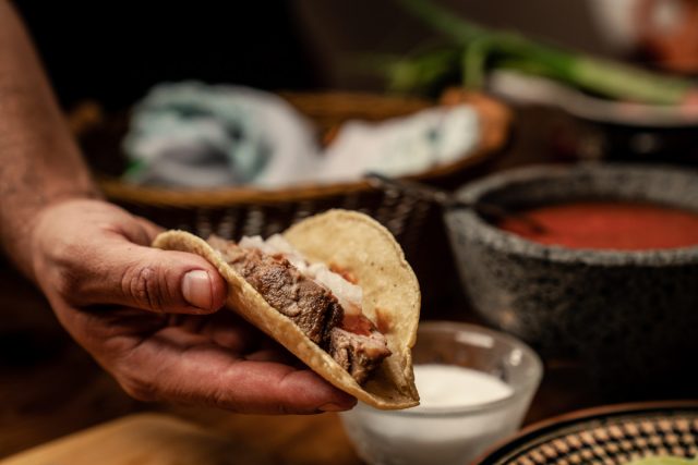 taco de barbacoa