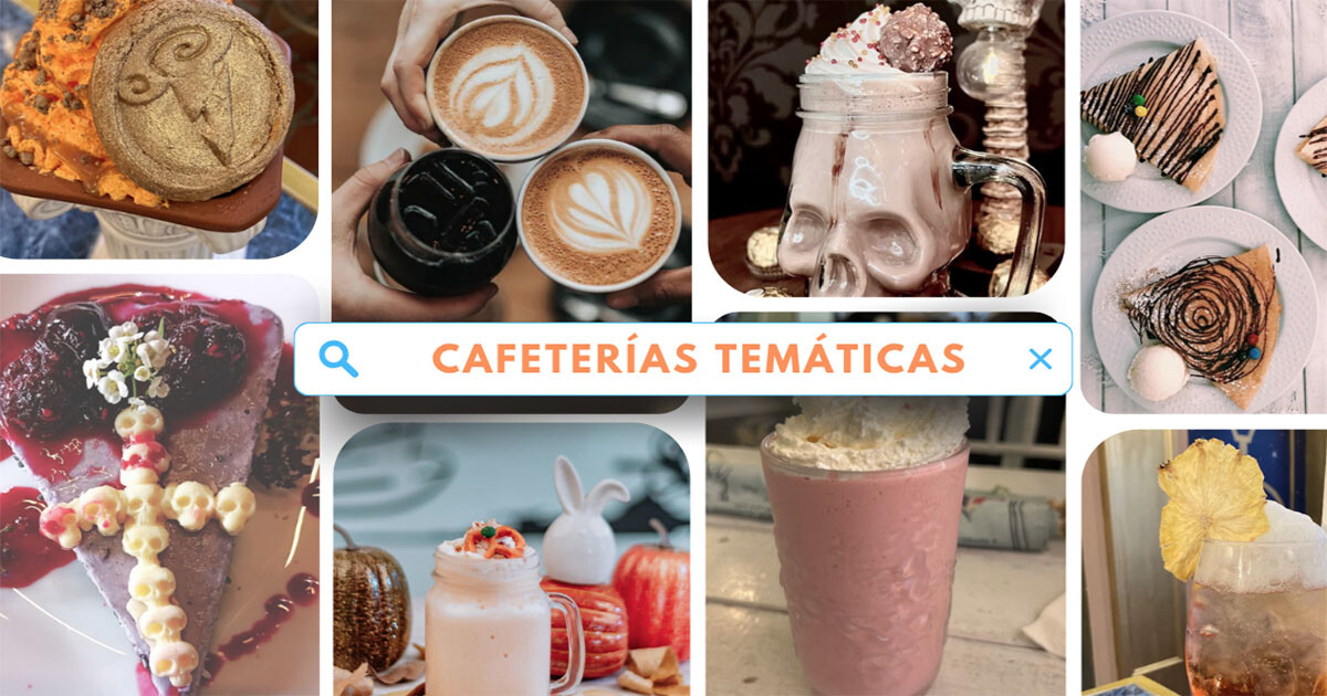 Portada de la guía Cafeterías Temáticas en CDMX que no te puedes perder