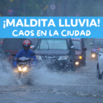 El caos citadino en tiempos de lluvia