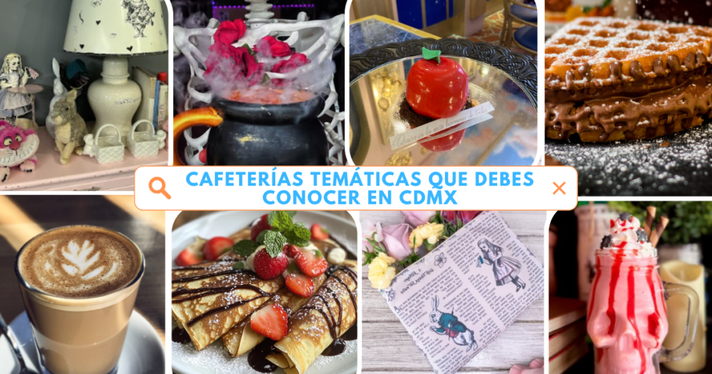 ¡No te pierdas estas cafeterías temáticas!
